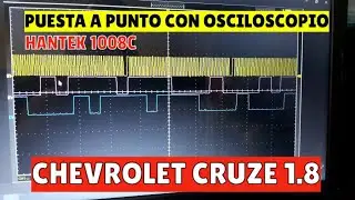 Chevrolet Cruze 1.8 tuning with Hantek 1008C oscilloscope
