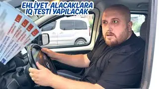 Ehliyet Alacaklara IQ Testi Yapılacak -Skeç