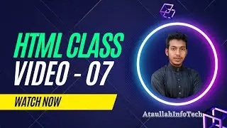 How to Create HTML Forms?  || HTML Form Class 07 Bangla tutorial  || #htmlform  #htmltutorial
