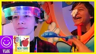 NEW! GIANT Pie Face Sky High Game and MORE! Day2 Toy Fair 2017! |  KITTIESMAMA