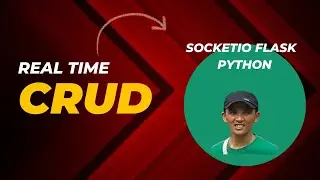 RealTime  CRUD ( Create Edit Delete )menggunakan socketio flask Python Part 5