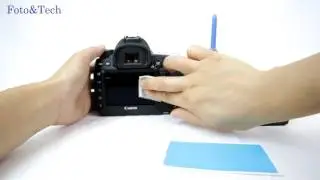 Foto&Tech Glass LCD Screen Protector Installation for Canon 5D Mark IV