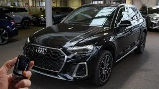 2021 Audi Q5 Sline 50 TDI quattro (286hp) - Sound & Visual Review!