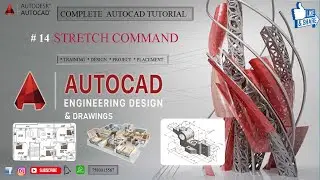 AUTOCAD TUTORIAL || Lecture-14 Stretch Command In Autocad  