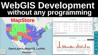 WebGIS application development without any programming using MapStore framework and Geoserver-part1