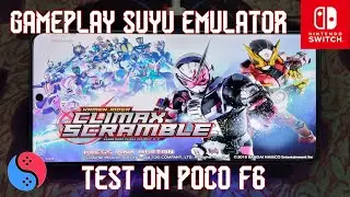 Kamen Rider Climax Scramble - Test Game On Poco F6 - Suyu Emulator Gameplay