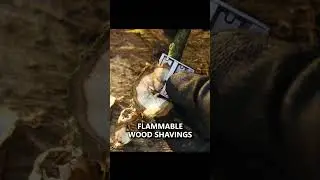 Wilderness Survival Tip - Pencil Sharpener = Camper's Friend #survival #camping #bushcraft #shorts