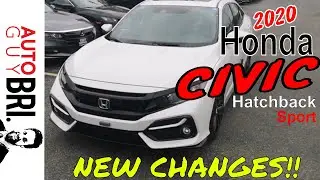 2020 Honda Civic Hatchback Sport | New Changes!