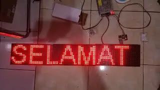 Belajar Dasar Membuat Sebuah Led Runningtext