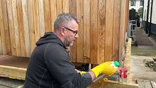 How to bring your cedar cladding back to its former glory, PART 1😬