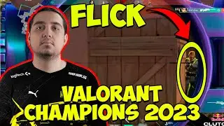 Cned Winning Clutch with Unreal Flick - Valorant Champions 2023 Day 2 Highlights