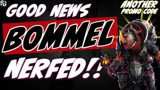 Bommel IS getting NERFED | another promo code - RAID SHADOW LEGENDS Promo code