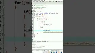 star pattern program | c program for practice | ms coder