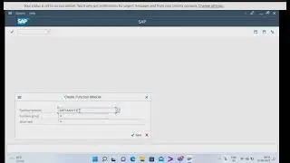 Database table and Function modules using ABAP