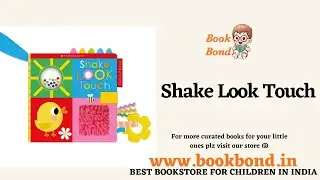 Shake look touch cloth book