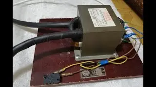 DIY spot welding from a microwave transformer