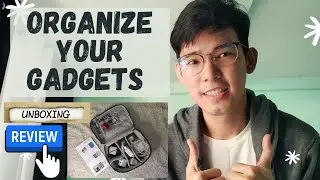 Unboxing Gadget Bag Travel Organizer from LAZADA
