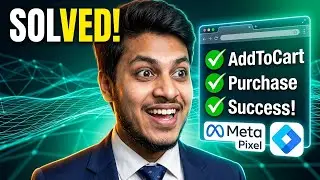 Complete Setup Facebook Meta Pixel With Google Tag Manager (AddToCart, InitiateCheckout & Purchase)
