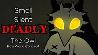 Creating a new DEADLY vulture variant for Rain World: The Owl. (Rain World Concepts)
