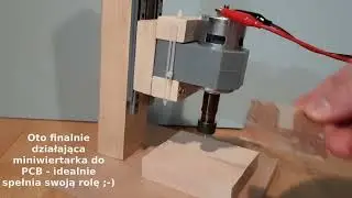 [ Naprawianie na kolanie ] #6 - jak zbudować mini wiertarkę stołową do PCB / PCB mini drill