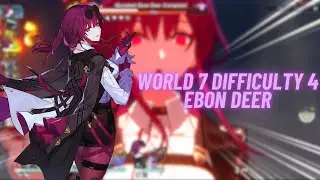 Kafka vs Simulated universe 7 Difficulty 4 Ebon Deer | Honkai Star Rail