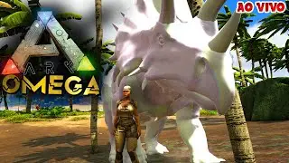🔴ARK MOD OMEGA 🔴TENTANDO EVOLUIR E DOMAR ALGUM DINO!!! 