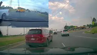 Dashcam: Close Call Side-Swipe -  2021-05-26