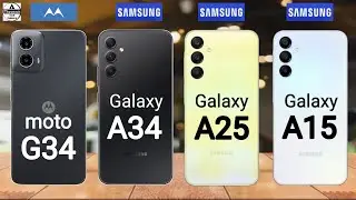 Motorola Moto G34 5G vs Samsung Galaxy A34 5G vs Samsung Galaxy A25 5G vs Samsung Galaxy A15 5G
