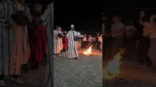 Marrakesh Agafay Desert Fire Traditional Dance | Morocco 🇲🇦 #africa