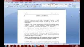 SAP FICO Tutorial # 1