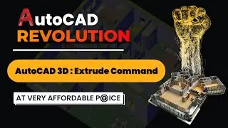 AutoCAD 3D : Extrude Command ||