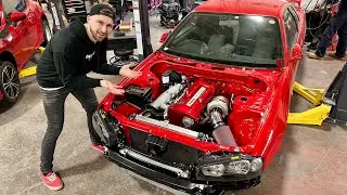 MASSIVE progress on the R34 Skyline!