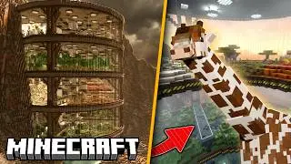 We Built a ZOO Inside a Silo in a Minecraft Apocalypse!