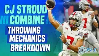 CJ Stroud Throwing Mechanics Breakdown From NFL Combine
