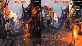 Middle Earth: Shadow of Mordor GTX 960 vs GTX 970 Ultra Settings Benchmark Test