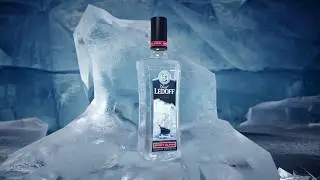 Рекламный ролик водки LEDOFF | Motion Design