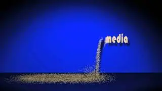 Text to sand - After Effects