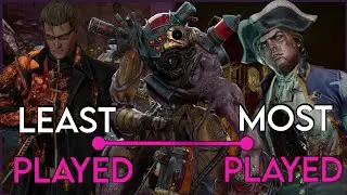 All Killers Ranked by Pick Rate (End of Transmission Chapter)