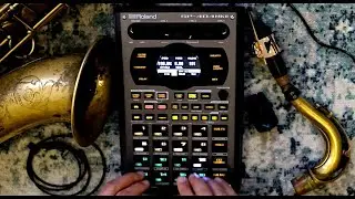 Sp404 + Saxophone Ambient Jam #1