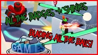 Badges + Shinies in Blade Ball for The Games on Roblox