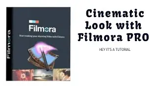 Filmora Pro Tutorial How to fade in cinematic black bars