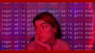 sugar, we're goin down but it's creepier