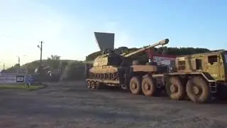 Слава Украине! Тяжелая военная техника идет на фронт громить оккупантов