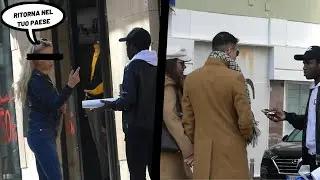 MESSAGGIO RAZZISTA [Esperimento sociale] - prt1| AmadouTV