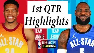 Team LeBron vs. Team Giannis Full Highlights 1st QTR | 2023 ALL-STAR GAME