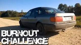 Burnout Challenge | Audi 80 B3