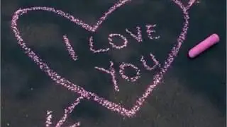 Нарисую, мелом напишу I love YOU