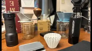 1Zpresso KPlus vs Comandante C40 | April Dripper