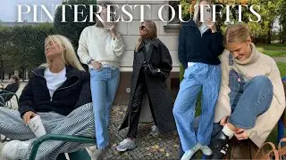 RECREATING WINTER PINTEREST OUTFITS 2024 | Casual Outfit Ideas