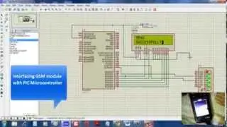 Interfacing GSM module with PIC Microcontroller